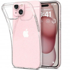 Apple iPhone 15 Case Spigen Liquid Crystal Crystal clear  Glitter crystal