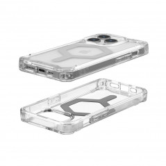 Apple iPhone 15 Pro Case Urban Armor Gear Plyo Premium case  MagSAFE  Ice silver