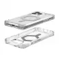 Apple iPhone 15 Pro Max Case Urban Armor Gear Plyo Premium case  MagSAFE  Ice silver 