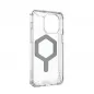 Apple iPhone 15 Pro Max Case Urban Armor Gear Plyo Premium case  MagSAFE  Ice silver 