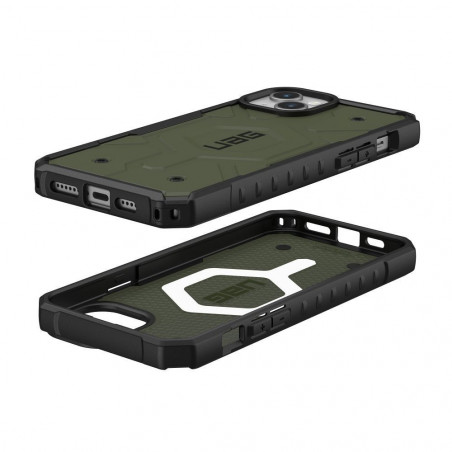 Apple iPhone 15 Plus Case Urban Armor Gear Pathfinder Premium case  MagSAFE  Olive