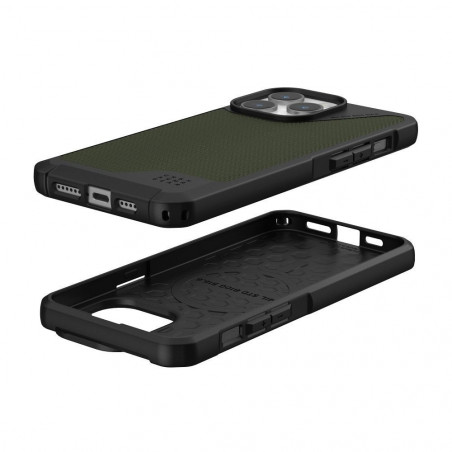 Apple iPhone 15 Pro Max Case Urban Armor Gear Metropolis LT Premium case  Kevlar olive