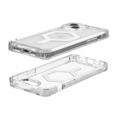 Apple iPhone 15 Plus Case Urban Armor Gear Plyo Premium case  MagSAFE  Ice white