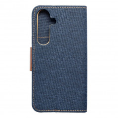 Samsung Galaxy S24 Wallet Cases CANVAS Book Navy blue