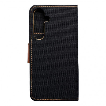 Samsung Galaxy S24 PLUS Wallet Cases CANVAS Book Black 