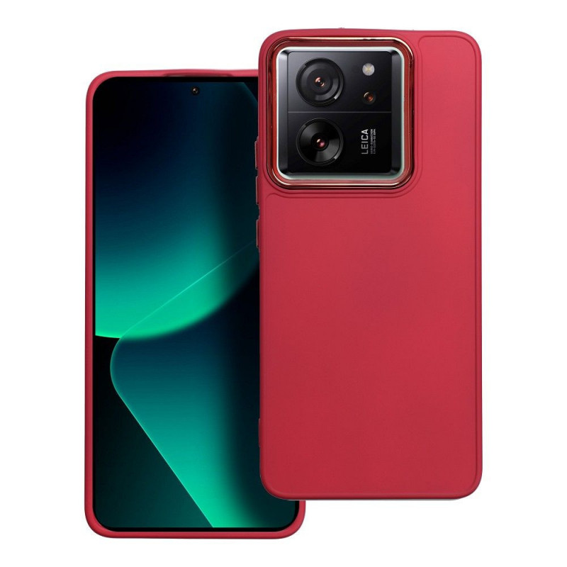 XIAOMI 13T Pro Case FRAME Elegant  Magenta 