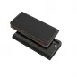 Samsung Galaxy S23 FE Wallet Cases Leather case SMART PRO Elegant  Black 