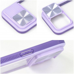 Apple iPhone XS Max Case Slider Purple 