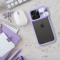 Apple iPhone XS Max Case Slider Purple 