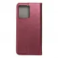 Motorola Edge 40 Wallet Cases Smart Magneto book Burgundy 