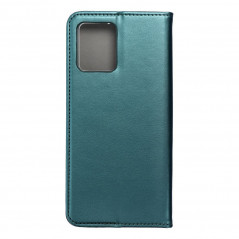 Motorola Moto G54 Wallet Cases Smart Magneto book Dark green 