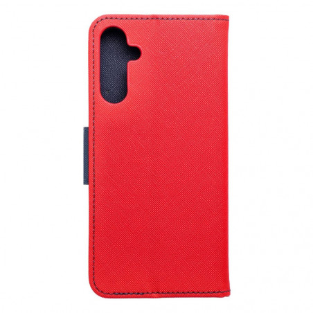 Samsung Galaxy A15 LTE Wallet Cases Fancy Book Red / Navy 