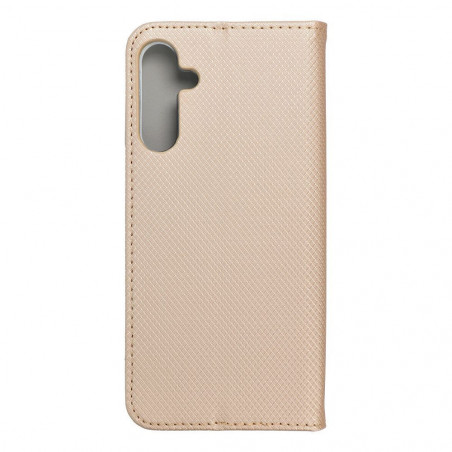 Samsung Galaxy A15 LTE Wallet Cases Smart Case Book Gold 