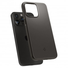 Apple iPhone 15 Pro Max Case Spigen Thin Fit Gunmetal 