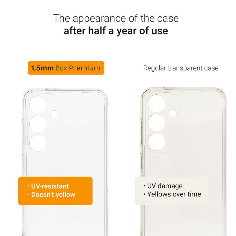 XIAOMI Redmi Note 12s Case 1,5mm Box Premium Transparent 