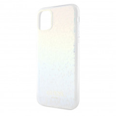 Apple iPhone 11 Case Guess IML Faceted Mirror Elegant  Disco iridescent 