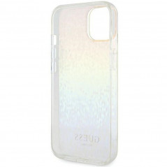 Apple iPhone 12 Case Guess IML Faceted Mirror Elegant  Disco iridescent 