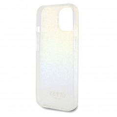 Apple iPhone 14 Case Guess IML Faceted Mirror Elegant  Disco iridescent 