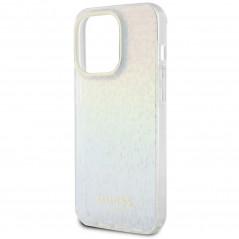 Apple iPhone 14 Pro Case Guess IML Faceted Mirror Elegant  Disco iridescent 