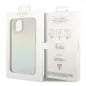 Apple iPhone 15 Case Guess IML Faceted Mirror Elegant  Disco iridescent 