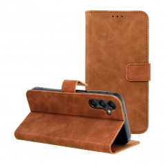 Samsung Galaxy A15 LTE Wallet Cases TENDER Book Brown 