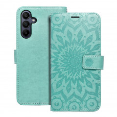 Samsung Galaxy A15 LTE Wallet Cases MEZZO Book Mandala  Green 