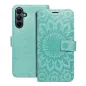 Samsung Galaxy A15 LTE Wallet Cases MEZZO Book Mandala  Green 