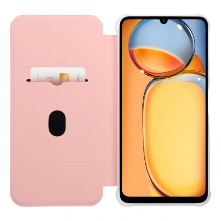 Samsung Galaxy A25 5G Wallet Cases Piano Book Peach fuzz