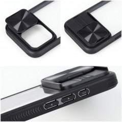 Apple iPhone XS Case Slider Black 