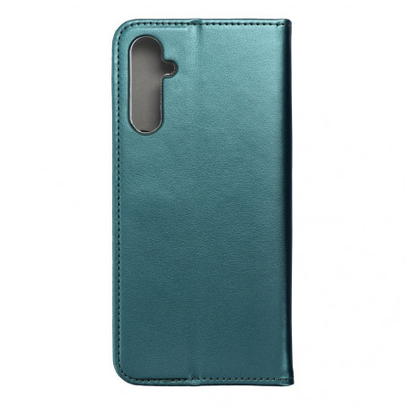 Samsung Galaxy A05s Wallet Cases Smart Magneto book Dark green