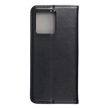 Motorola Edge 40 Wallet Cases Smart Magneto book Black 