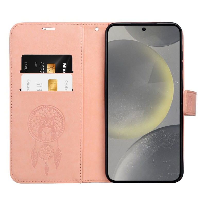 XIAOMI Redmi 13C Wallet Cases MEZZO Book Dreamcatcher  Peach fuzz 