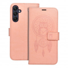 Samsung Galaxy A25 5G Wallet Cases MEZZO Book Dreamcatcher  Peach fuzz