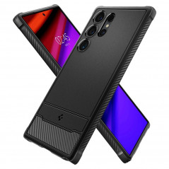 Samsung Galaxy S24 ULTRA Case Spigen Armor Carbon Fibre, Elegant  Black