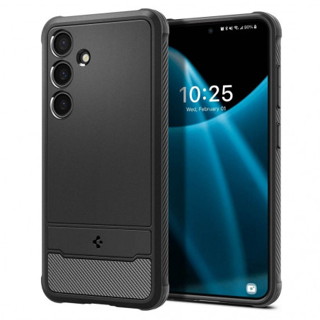 Samsung Galaxy S24 Case Spigen Armor Carbon Fibre, Elegant  Black