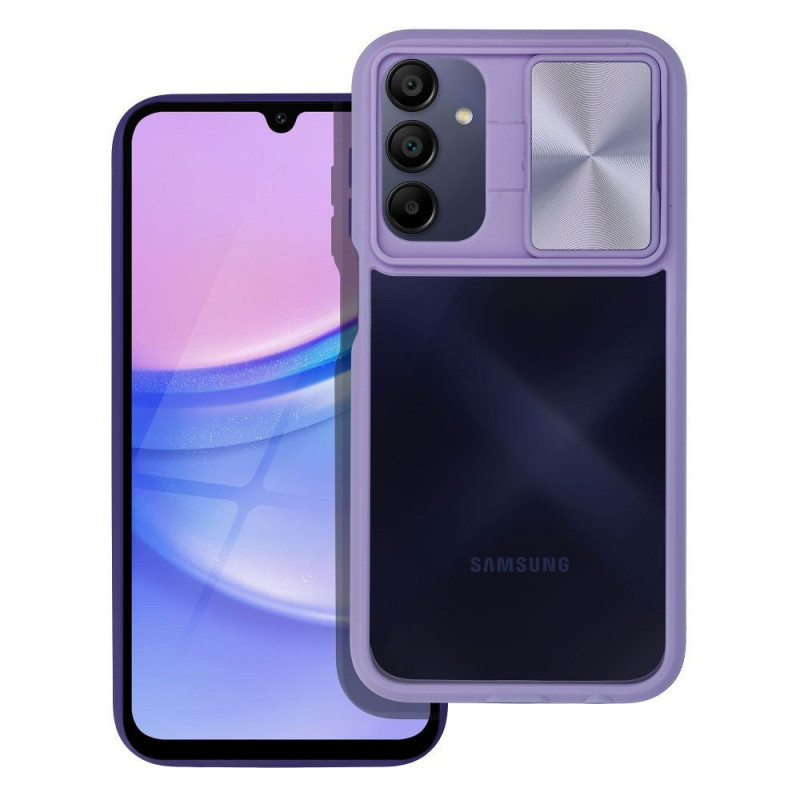 Samsung Galaxy A15 LTE Case Slider Purple 