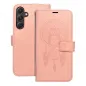 Samsung Galaxy A55 Wallet Cases MEZZO Book Dreamcatcher  Peach fuzz 