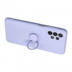 Samsung Galaxy A55 Case Silicone ring Violet 