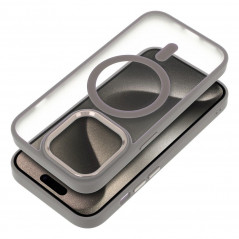 Apple iPhone 15 Pro Max Case Matte Mag Cove MagSAFE  Titanium