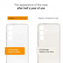 Samsung Galaxy S24 Case 1,5mm Box Premium Transparent 