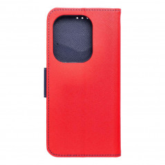 XIAOMI Redmi Note 13 Pro 4G Wallet Cases Fancy Book Red / Navy 