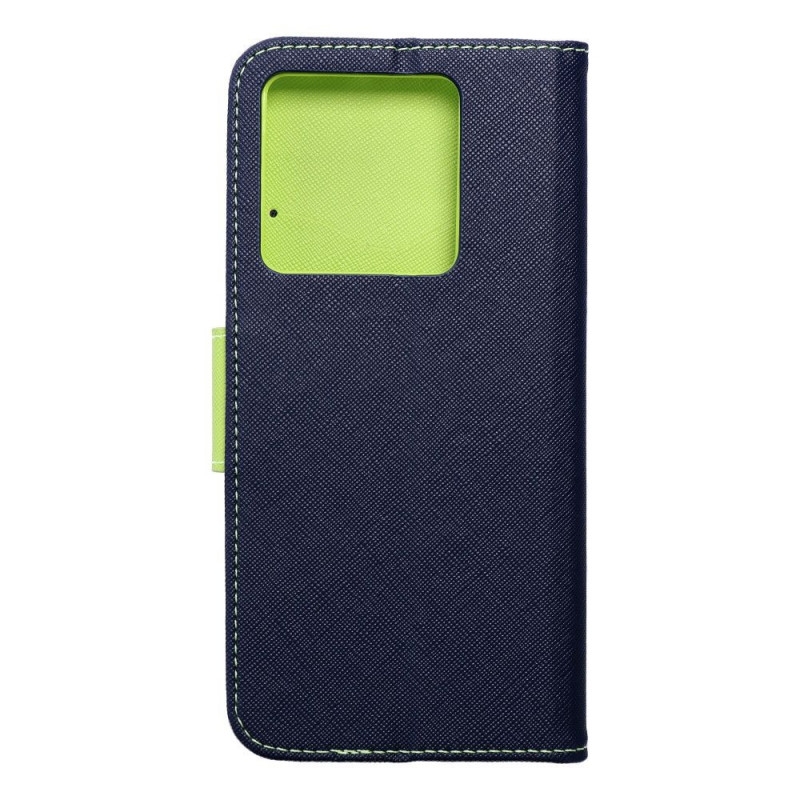 XIAOMI 13T Wallet Cases Fancy Book Navy / Lime 