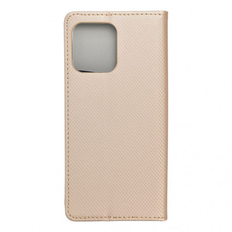 Motorola Edge 40 Pro 5G Wallet Cases Smart Case Book Gold 