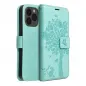 Apple iPhone 13 Pro Wallet Cases MEZZO Book Tree  Green 