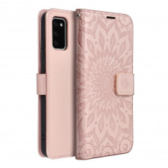 Samsung Galaxy A03 Wallet Cases MEZZO Book Mandala  Rose gold