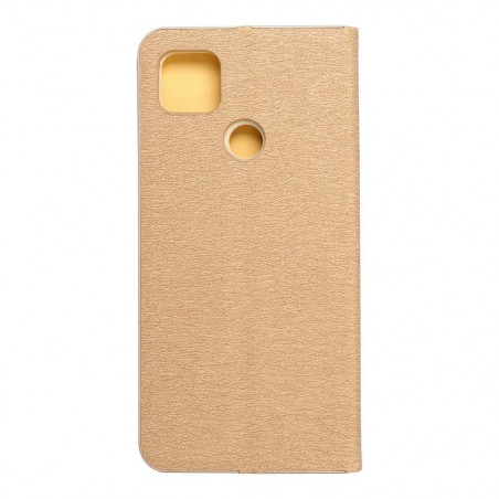 XIAOMI Redmi 9A Wallet Cases LUNA Book Gold Elegant  Gold