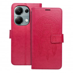 XIAOMI Redmi Note 13 Pro 4G Wallet Cases MEZZO Book Dreamcatcher  Magenta 