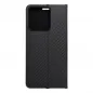 XIAOMI Redmi Note 13 4G Wallet Cases LUNA Book Carbon Carbon Fibre, Elegant  Black 