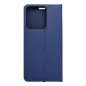 XIAOMI Redmi Note 13 4G Wallet Cases LUNA Book Carbon Carbon Fibre, Elegant  Blue 