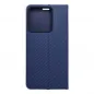 XIAOMI Redmi Note 13 5G Wallet Cases LUNA Book Carbon Carbon Fibre, Elegant  Blue 